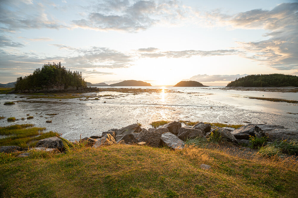 Sunset Over The St. Lawrence Seaway