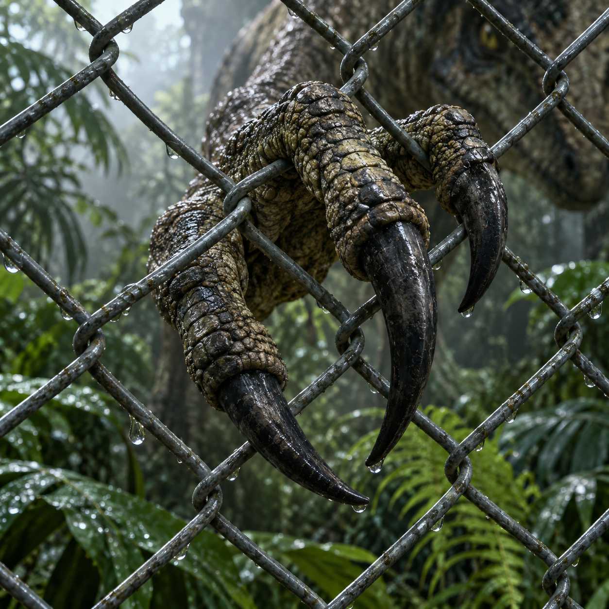 The Dinosaur Is Testing the Fences