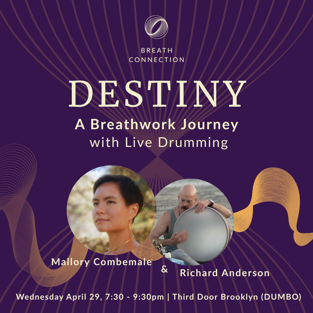 Destiny: A Breathwork Journey with Live Drumming