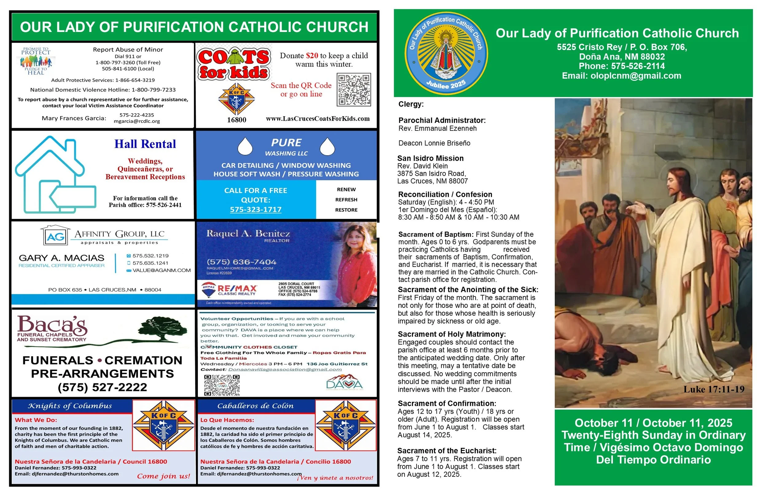 Octobe r12th 2025 Twenty-Eighth Sunday in Ordinary Time.jpg