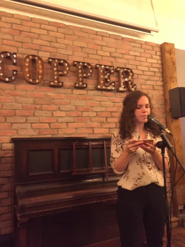 Performance at Howl. — Katherine Stockton