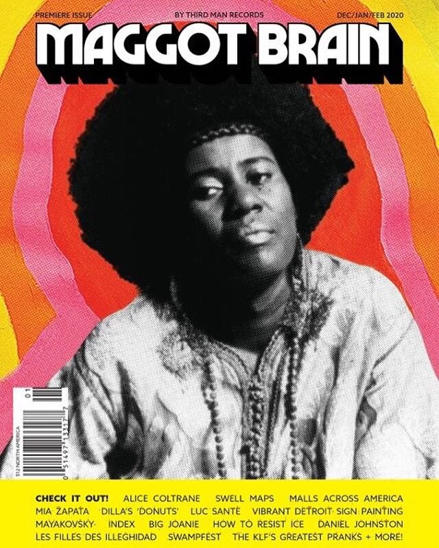 This week, Third Man Records launched &ldquo;Maggot Brain&rdquo; &mdash; a new, full-color quarterly magazine with over 100 pages of independent artists, musicians, and storytellers. Visit @thirdmanrecords to learn how you can subscribe. #thirdmanrec