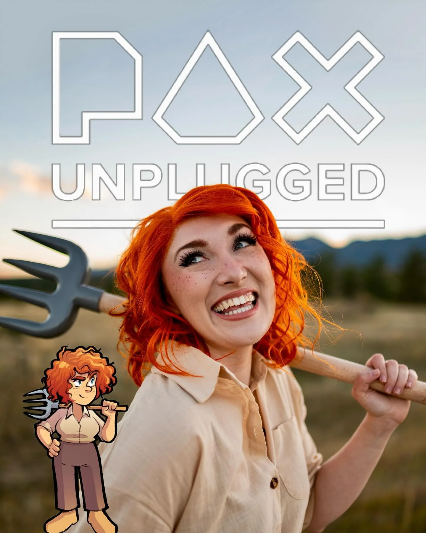 I am so excited for PAX Unplugged next week! I&rsquo;ll be cosplaying Farmer Dill from Cozy Stickerville at the Asmodee booth 2626! Come see me and play the oversized cozy story adventure demo to earn an exclusive collectible pin! I&rsquo;ll see you 