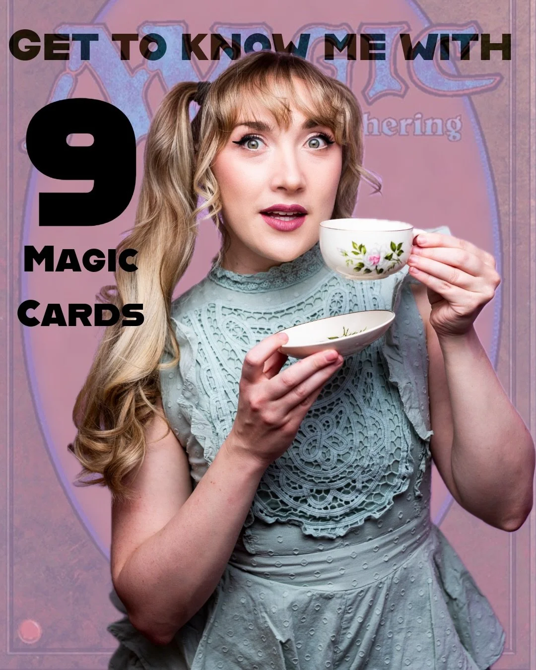 I love this trend of showing 9 Magic the Gathering cards to get to know me! In no particular order:

Galadriel Light of Valinor - I absolutely love the Lord of the Rings and growing up Galadriel was one of my very favorite characters. I was so thrill