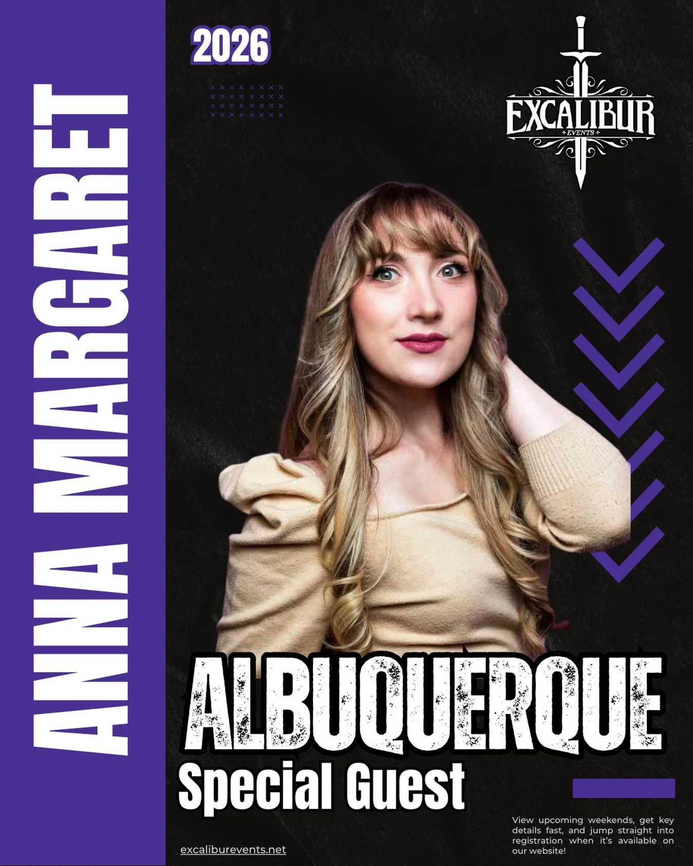 I am so excited to be attending the @excaliburevents cEDH tournament in Albuquerque, NM next weekend! If you&rsquo;re in the area make sure to come by! Use the link below to check it out!

https://topdeck.gg/event/albuquerque-10k-ctedh?ref=ABQITSANNA