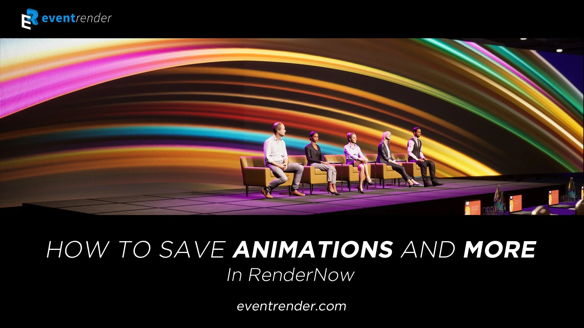 How to save camera angles, animations, render settings, room colors and more in RenderNow