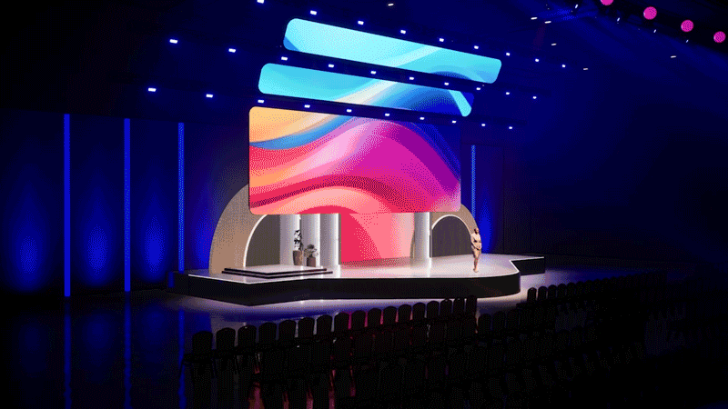 How to render a custom event design by using basic shapes