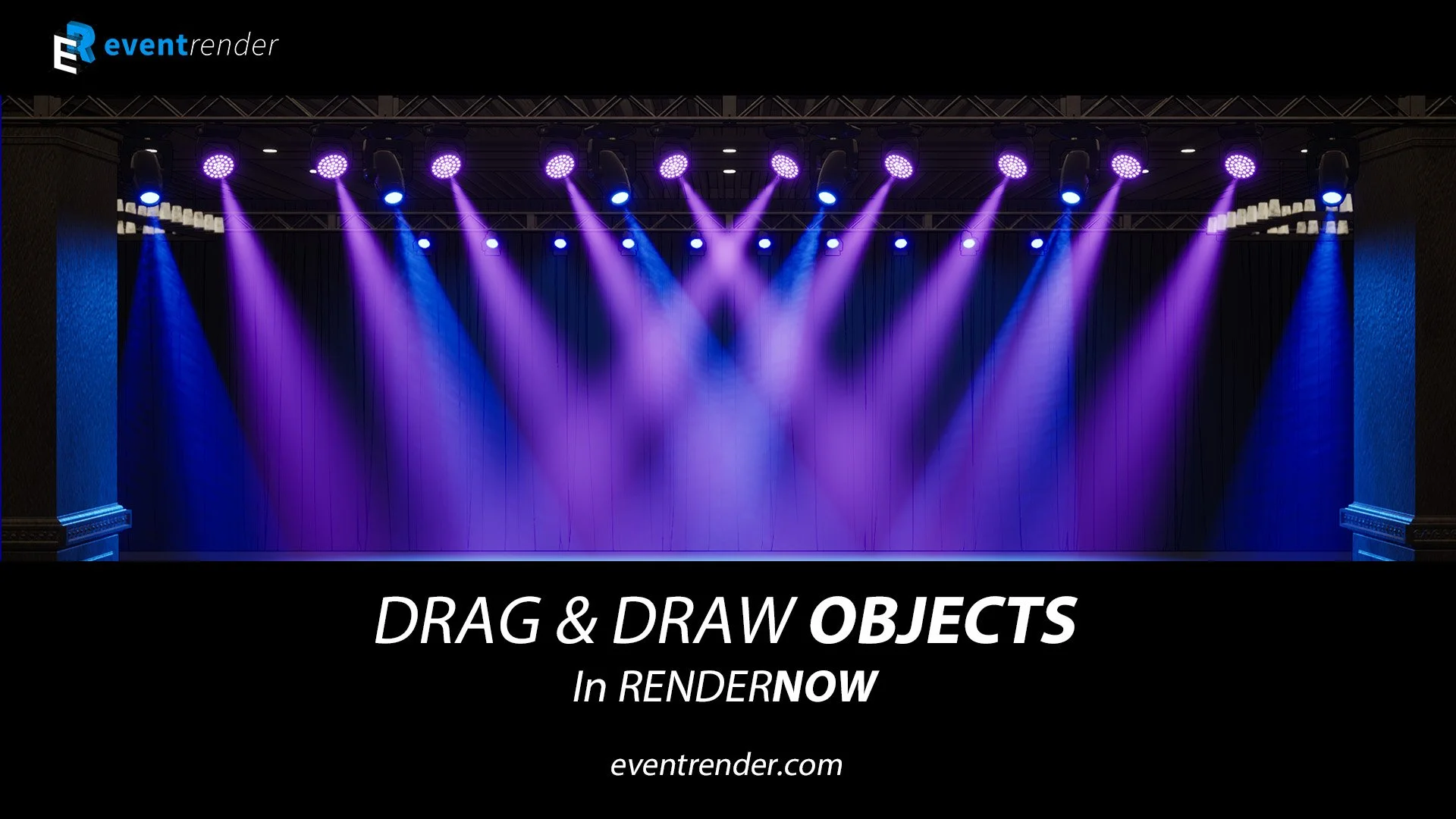 How to quickly place and add objects into your event designs