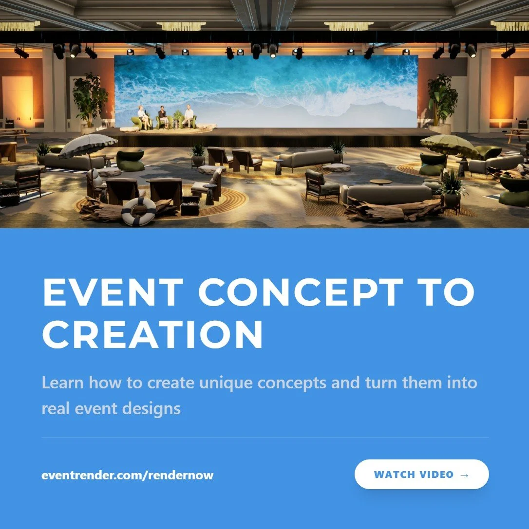 Pushing event design further: Examples using modern design tools.