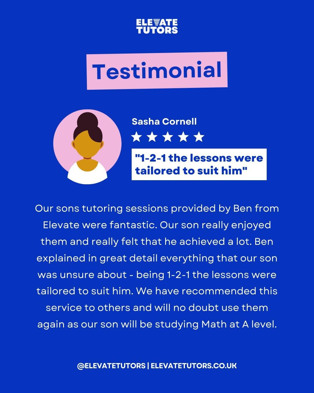 What one of our wonderful clients said about our tutoring services 🙌🏼

Need a tutor? Get in touch with us today!
 ⠀⠀⠀⠀⠀⠀⠀⠀⠀⠀⠀⠀
 ⠀⠀⠀⠀⠀⠀⠀⠀⠀⠀⠀⠀
 ⠀⠀⠀⠀⠀⠀⠀⠀⠀⠀⠀⠀
 ⠀⠀⠀⠀⠀⠀⠀⠀⠀⠀⠀⠀
 ⠀⠀⠀⠀⠀⠀⠀⠀⠀⠀⠀⠀
 ⠀⠀⠀⠀⠀⠀⠀⠀⠀⠀⠀⠀
 ⠀⠀⠀⠀⠀⠀⠀⠀⠀⠀⠀⠀
 ⠀⠀⠀⠀⠀⠀⠀⠀⠀⠀⠀⠀
#onlineeducation #tutor
