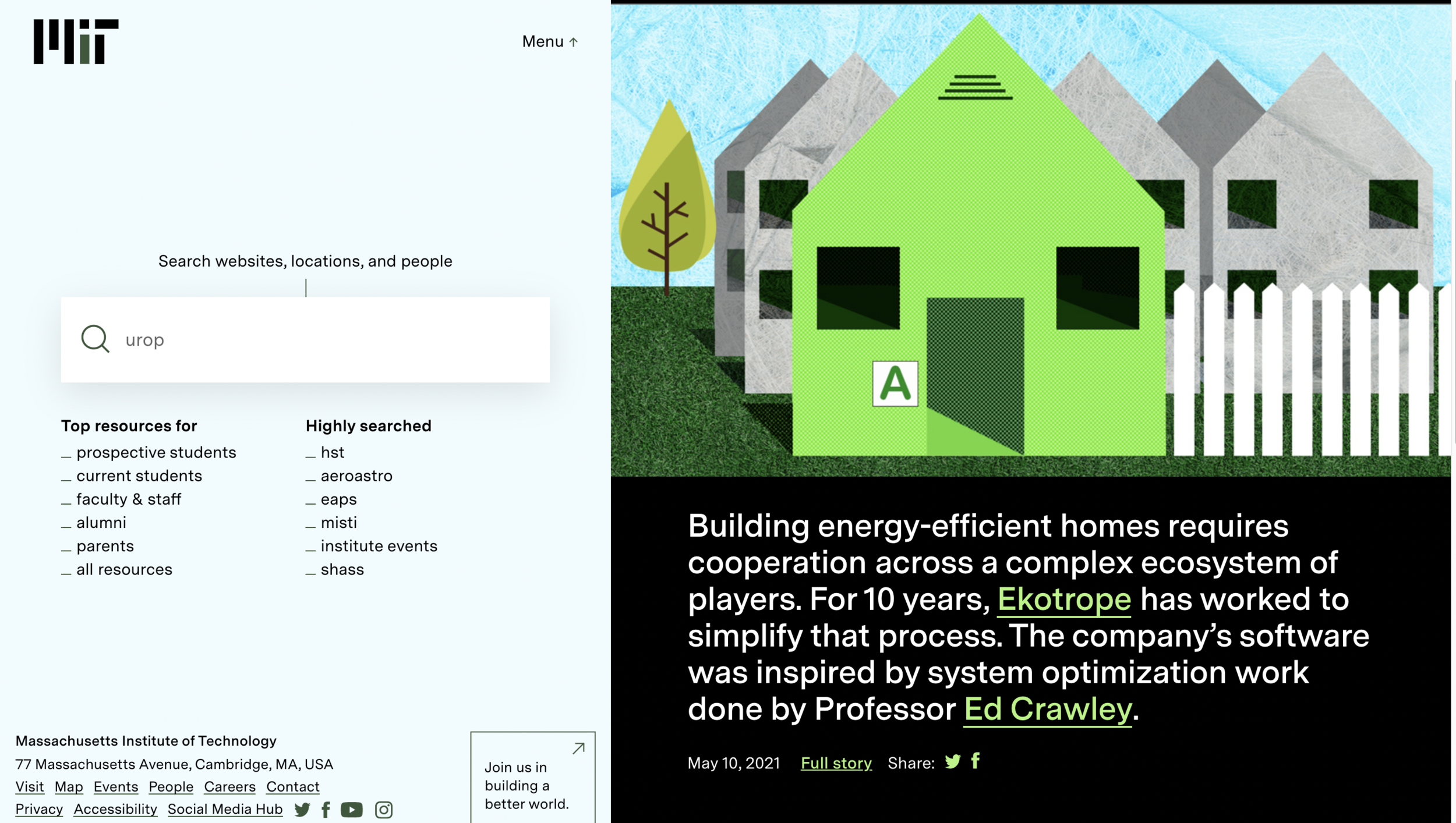 Ekotrope Makes Headlines in MIT News