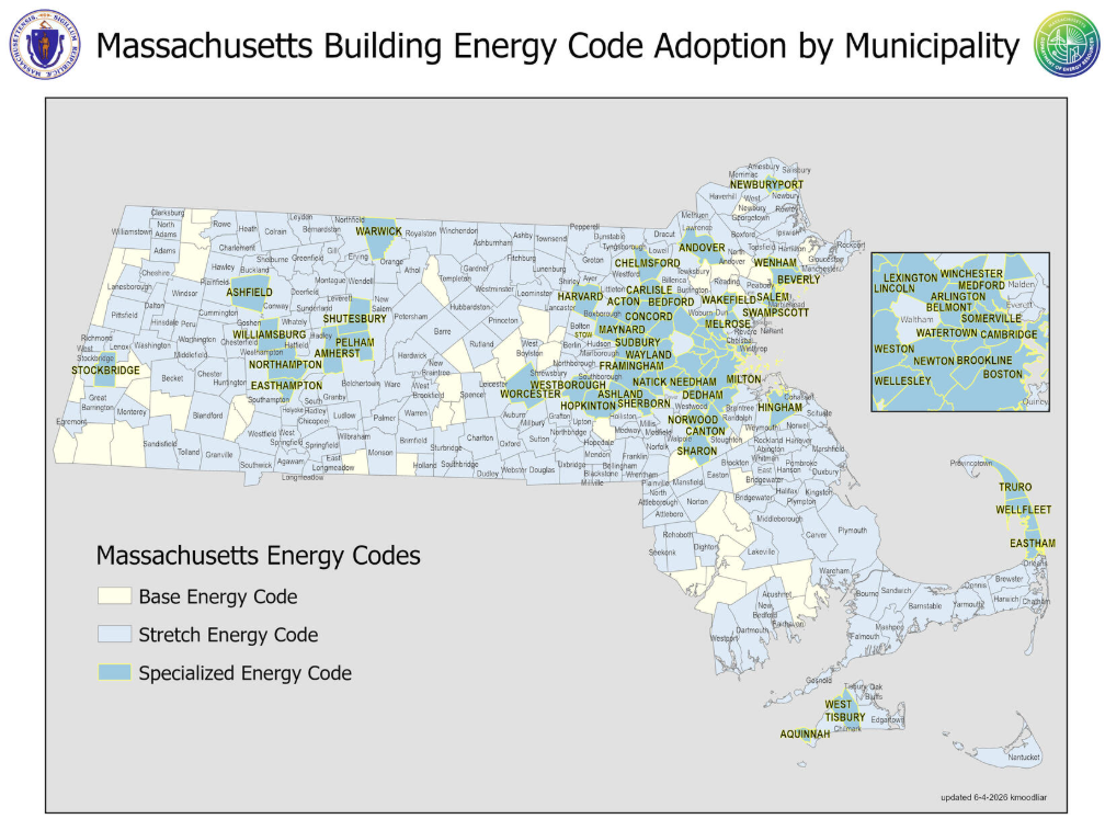 Streamlined Energy Code Compliance for Massachusetts