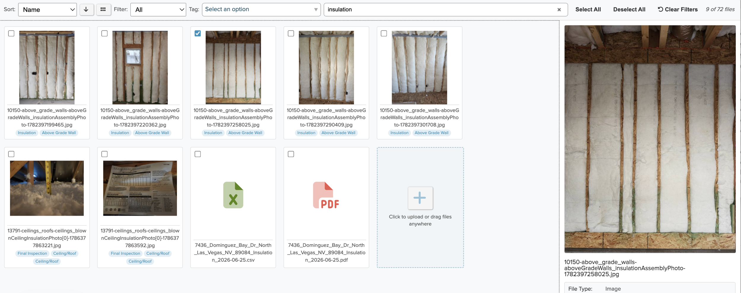 sortable photo gallery for hers rating photos