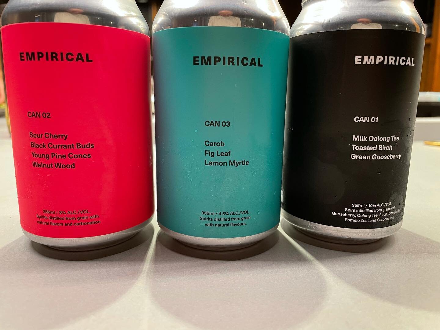 Incredible creatures! These fermented inventions, can&rsquo;t really call them beers. Are so evocative. The black can is like tasting a Forrest, the green can is floral and aromatic like a meadow and the pink is just magical. Close to  decades of wor