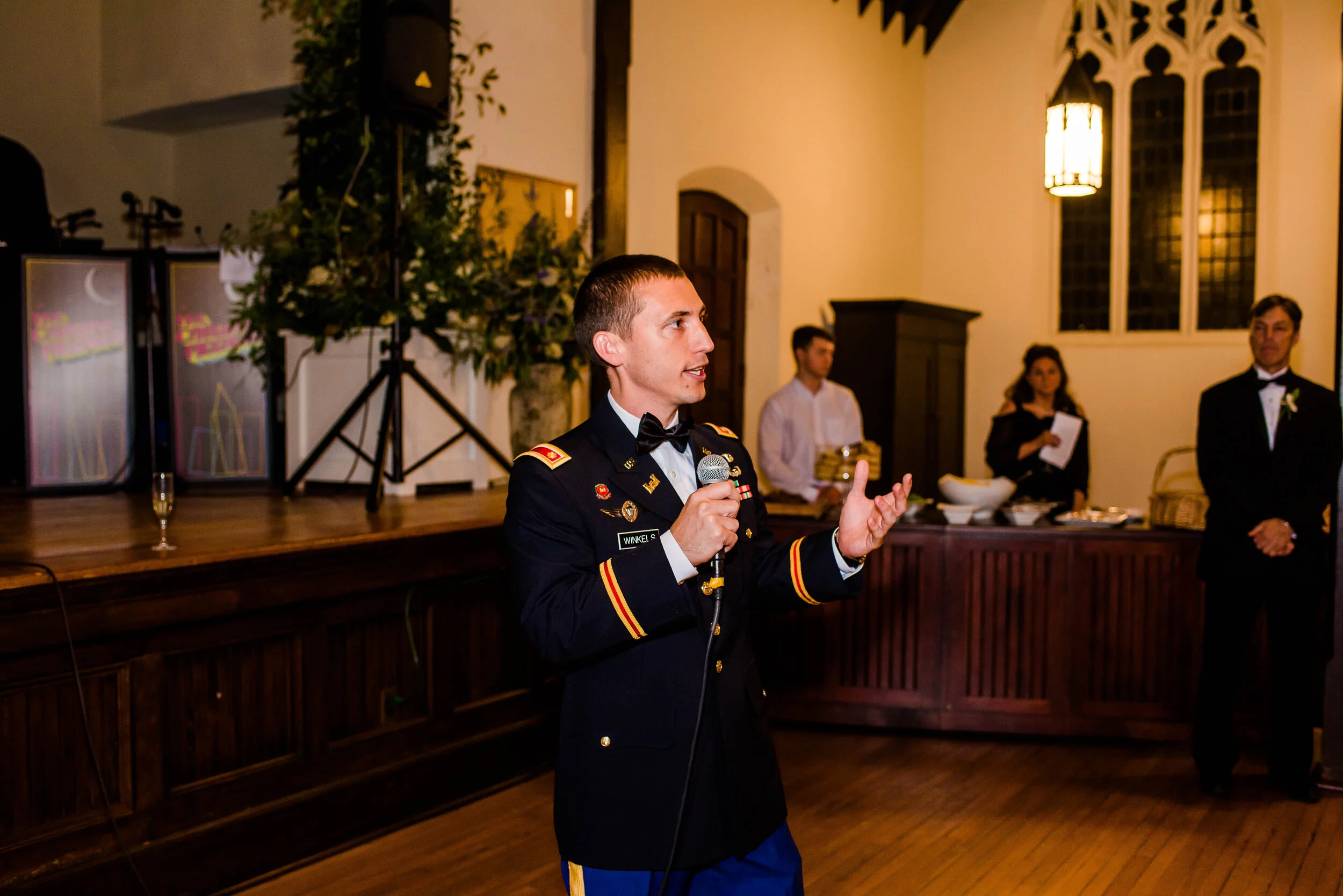 Anthony Winkels Giving Speech