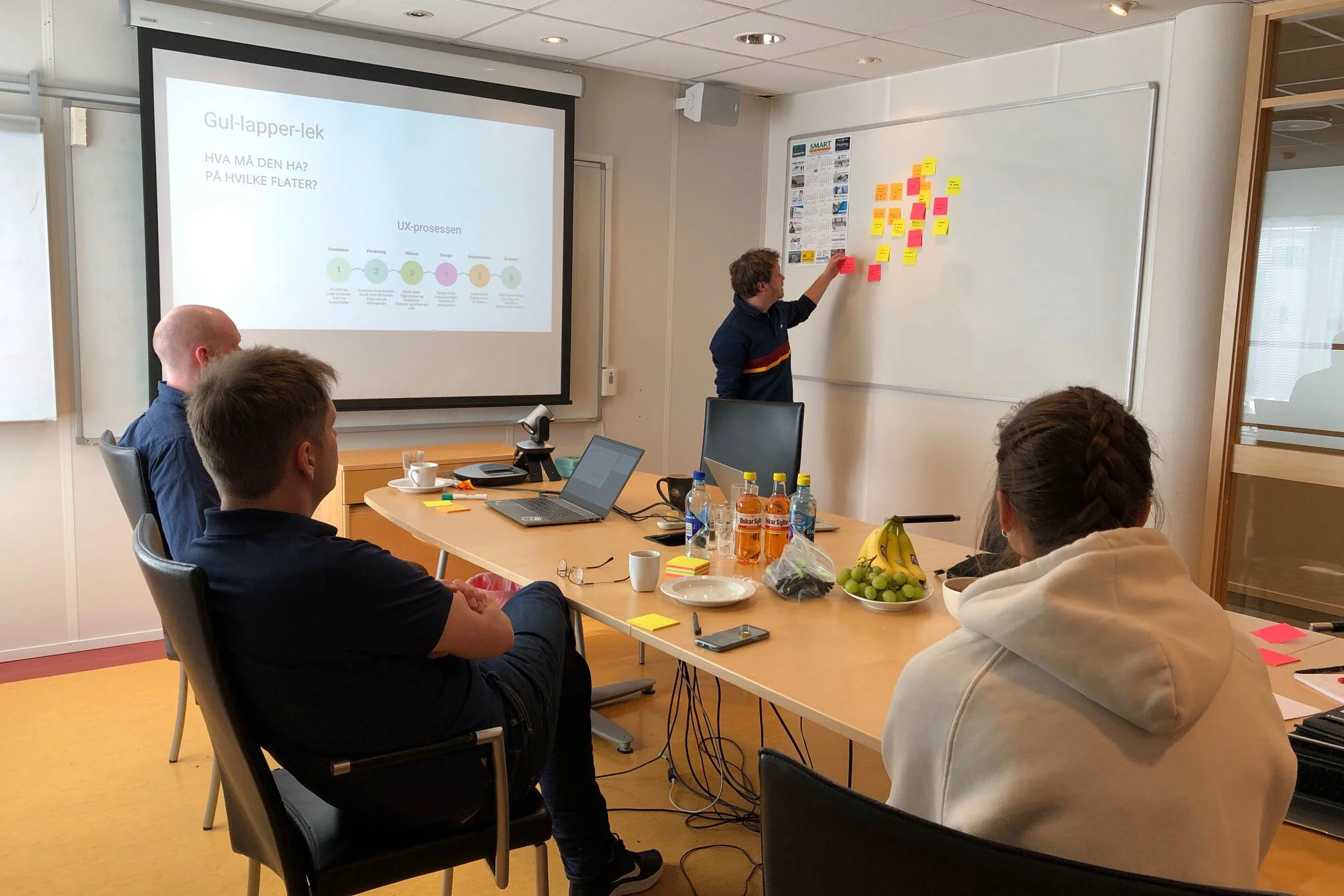 Workshop med Rabalder og Nivero deltakere