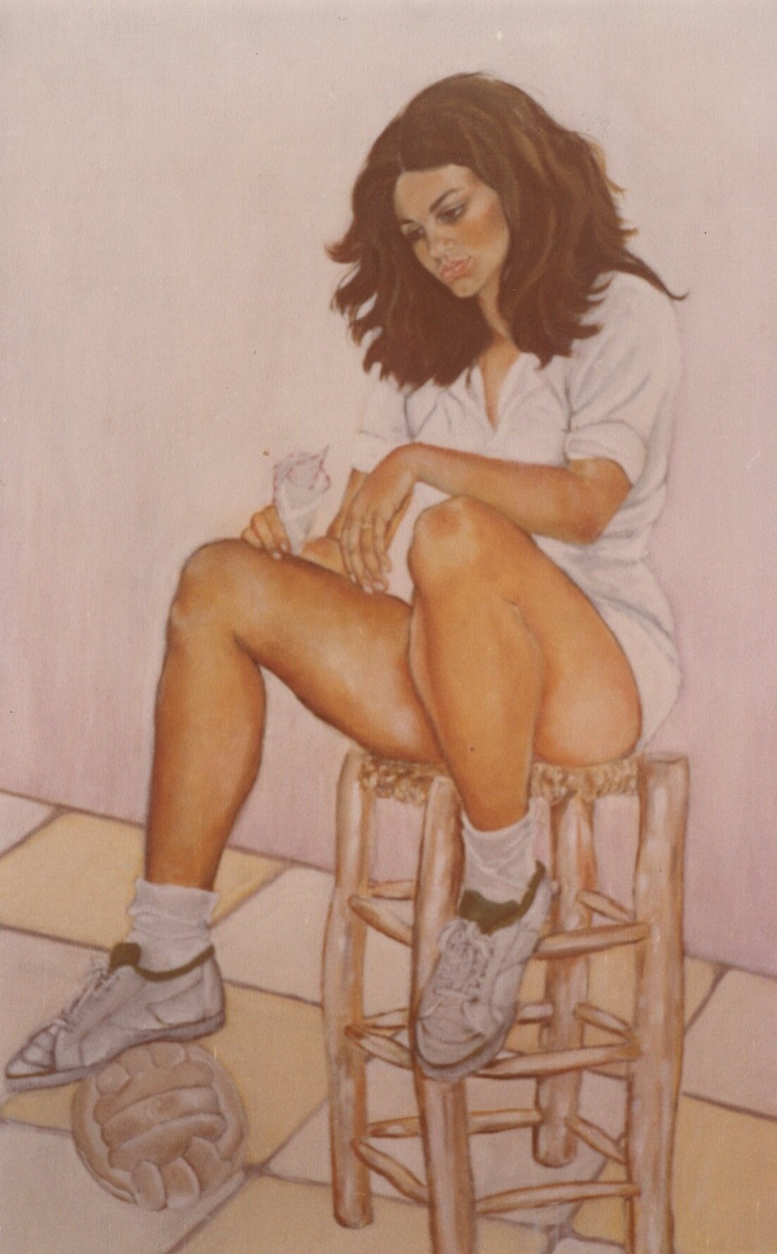 ..Shekkar (Seated with Ball)..