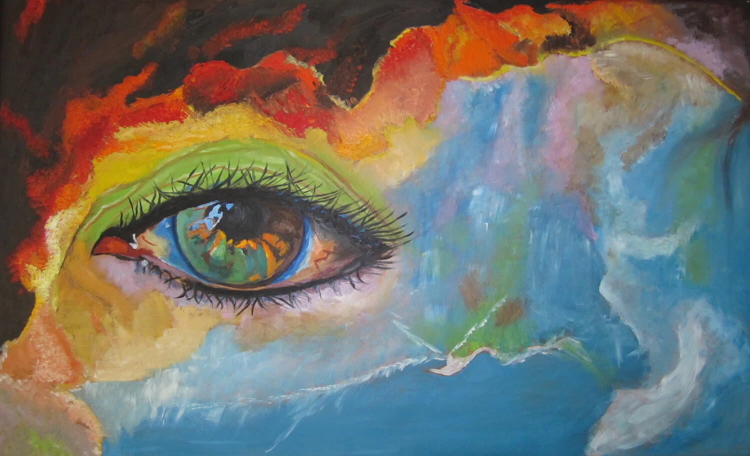 ..I Saw the Explosion of a Planet..