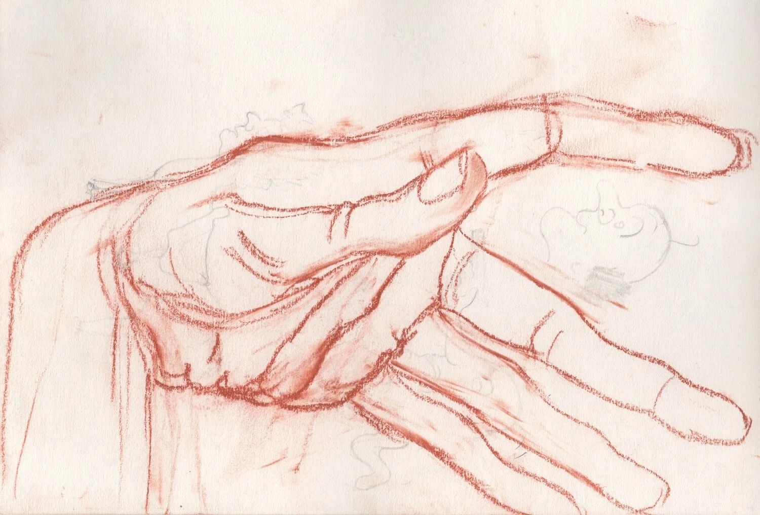 ..Sketch of Hand..