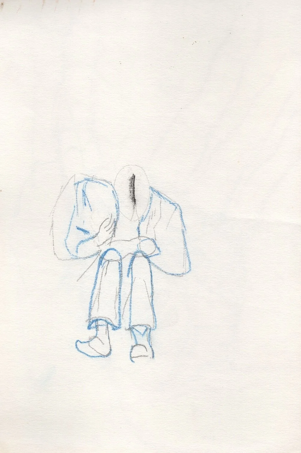 ..Sketch of Seated Figure..