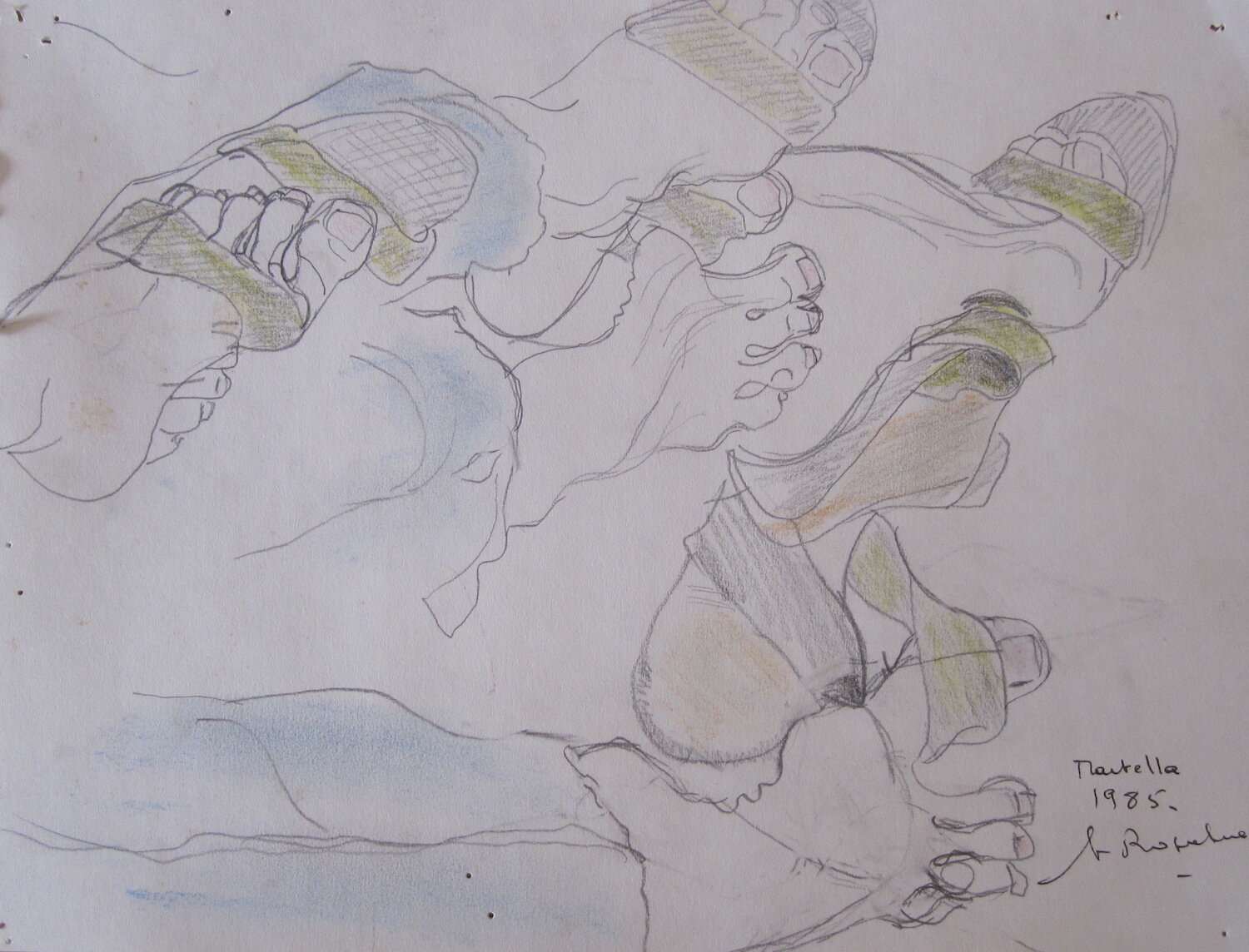 ..Study of Feet..