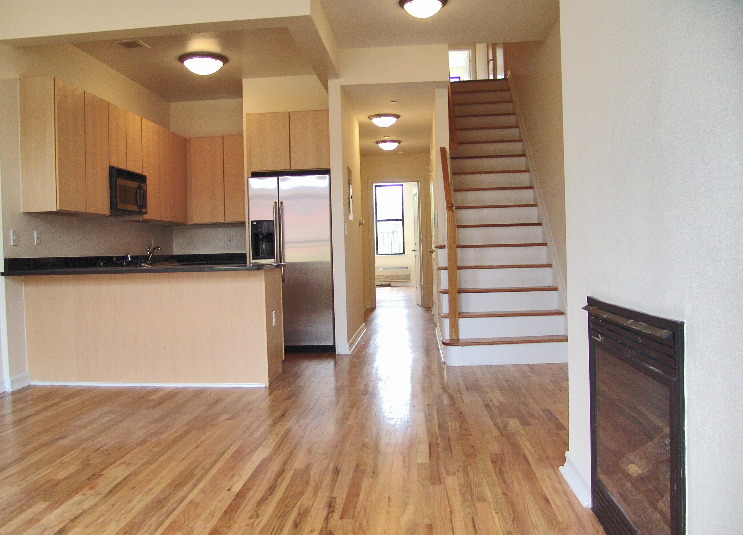 Marshall -- Interior - Kitchen Stairway Fireplace.jpg