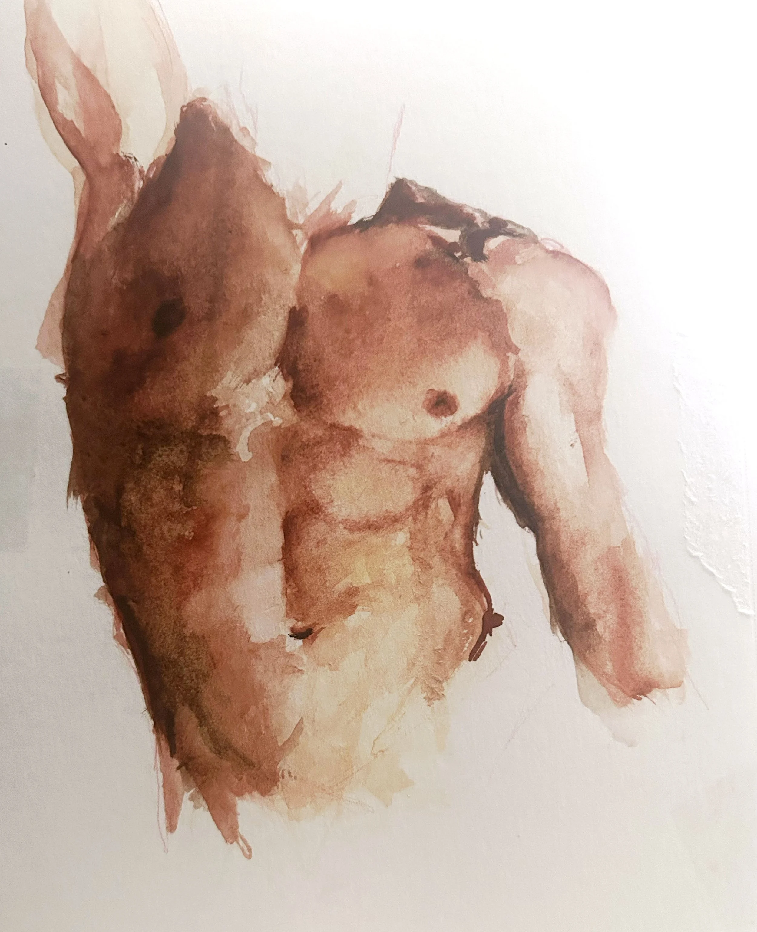 Body study- Watercolor on Paper