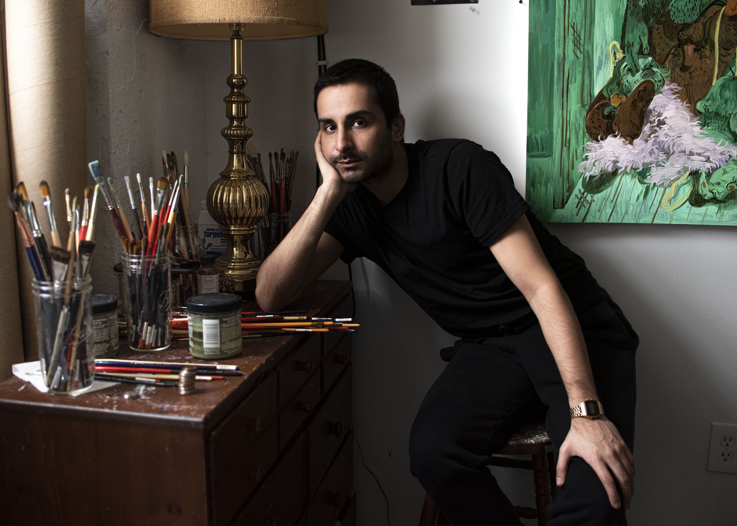 Salman Toor for Caravan Magazine