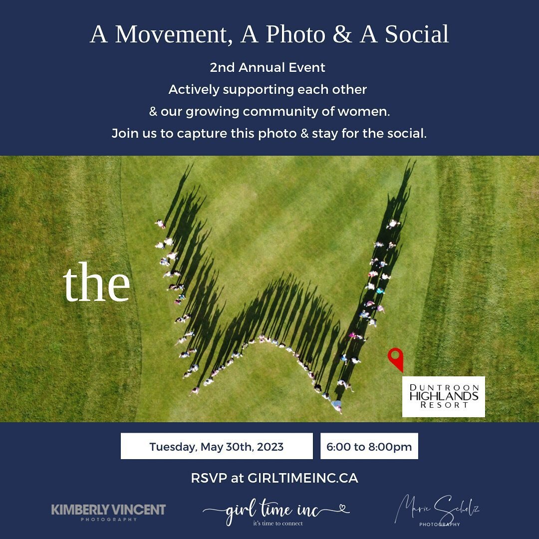 2nd Annual Women&rsquo;s Movement: THE W 

A Movement, A Photo &amp; Now&hellip;A Social 💗

Our Intention is to bring women together to create the human-formation of the &ldquo;W&rdquo;.

This initiative is set up with the intention that together, i