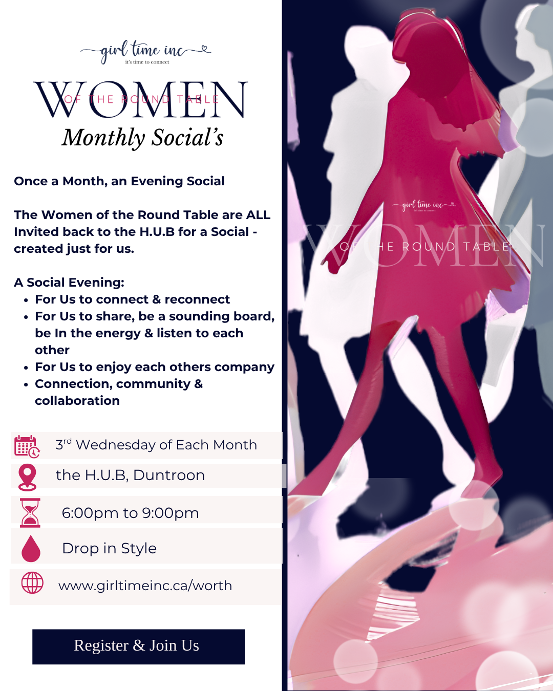 W.O.R.T.H Monthly Social 