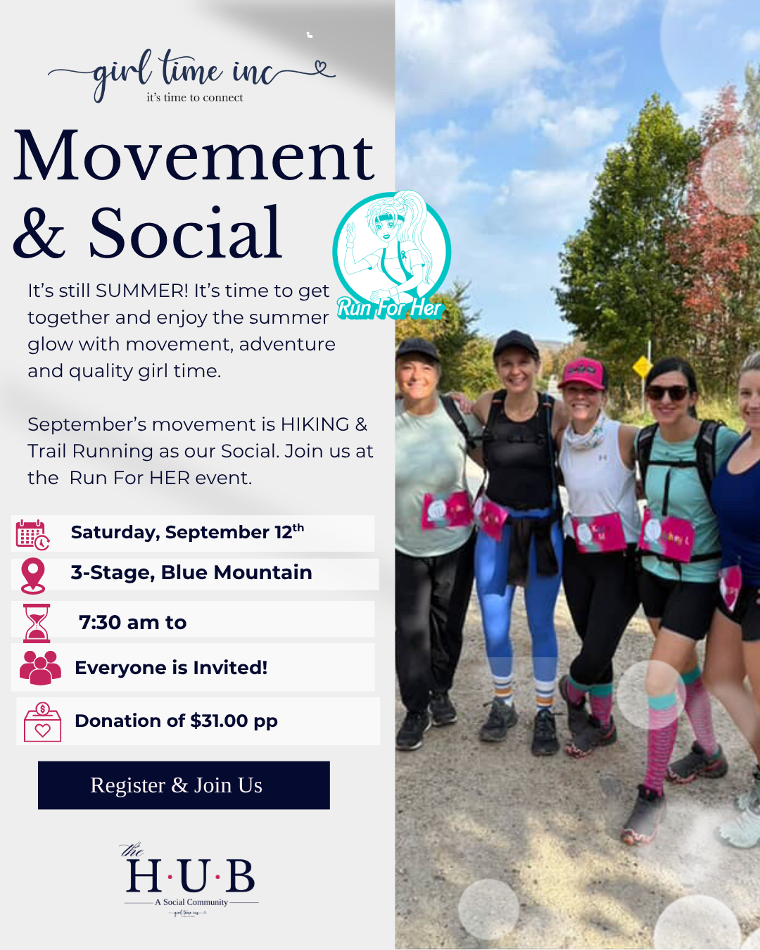 RUN FOR HER: Run & Hike Challenge 