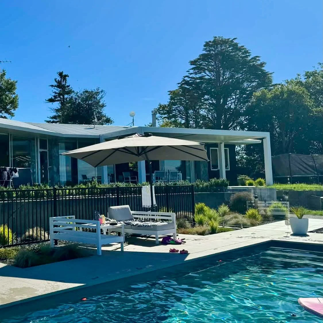 Waikato, New Zealand

With a brief to create a resort style Pool and outdoor living spaces - integrated into the existing home and rural landscape, our clients created the perfect family retreat 💚

#pooldesign #outdoorliving #landscapearchitect #rur