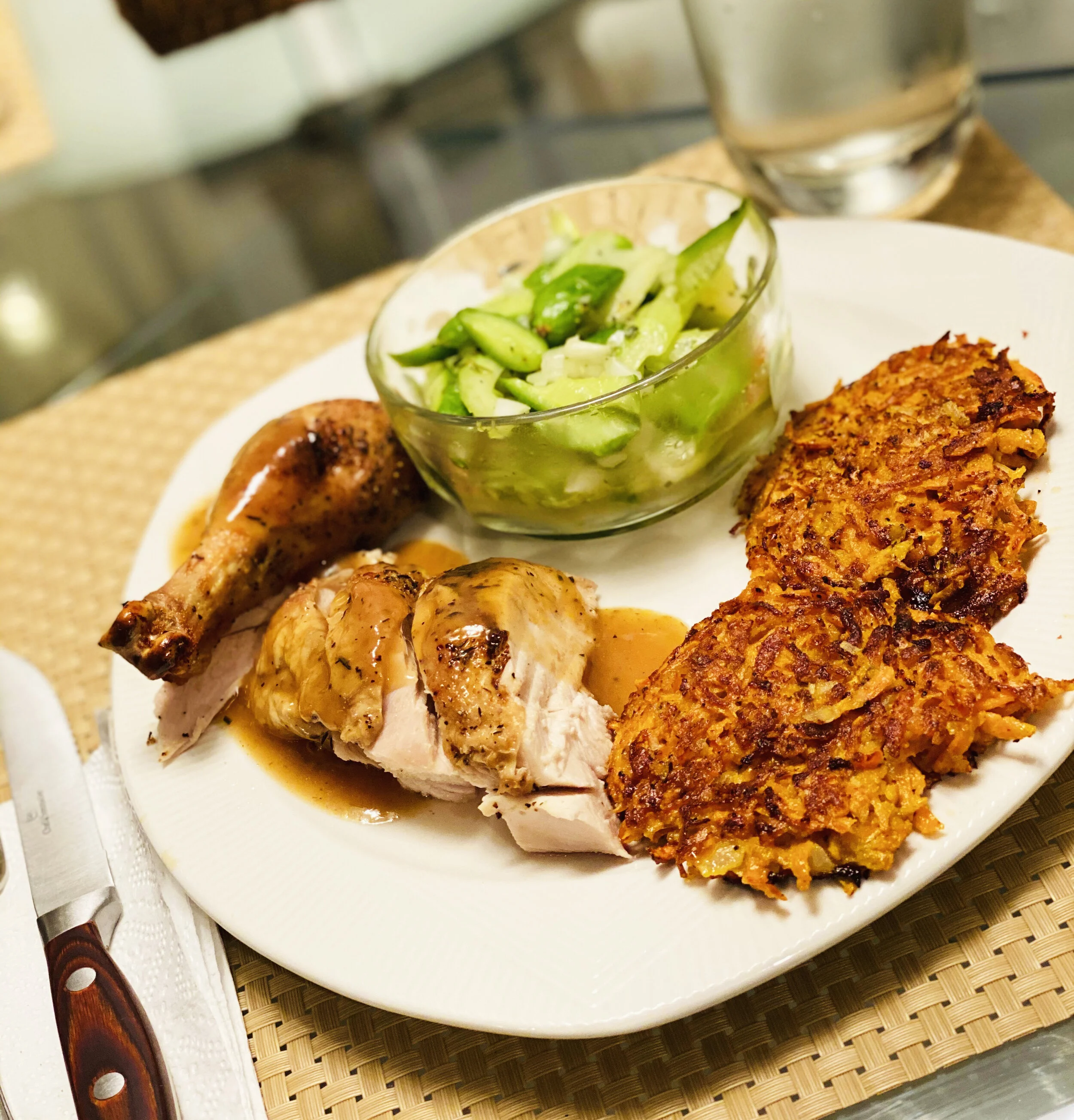 Perfect Roast Chicken with Pan Gravy