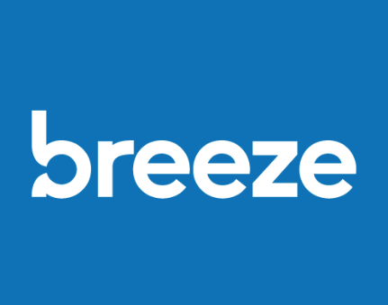 The breeze church management software logo