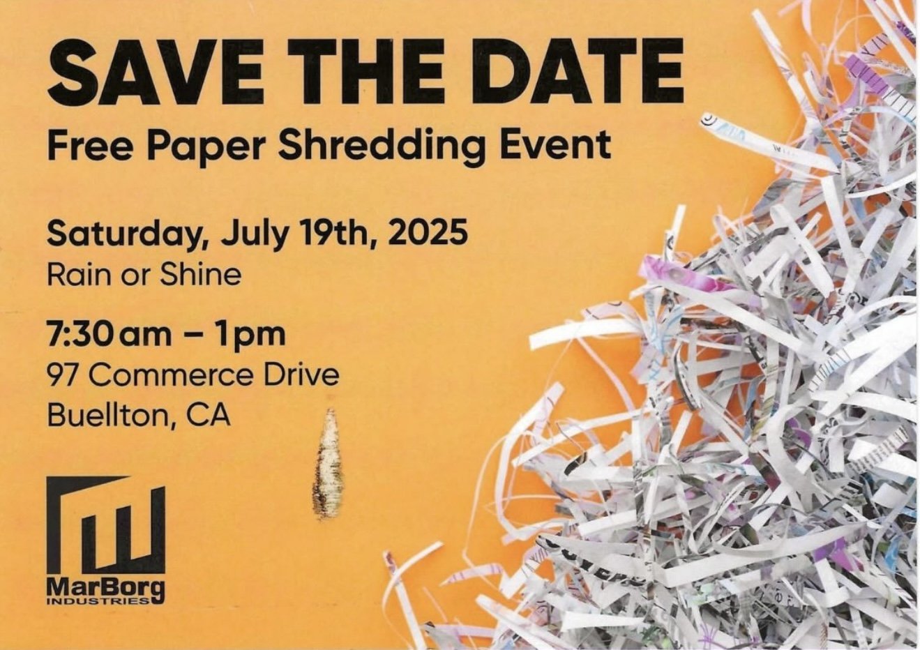 Paper Shredding Event