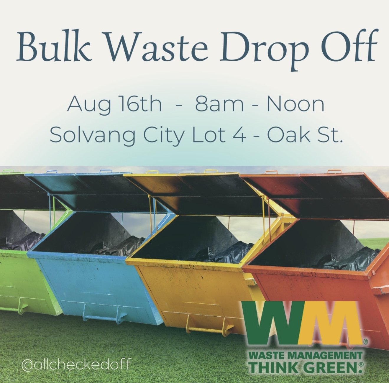 Solvang Waste Management - Bulky items and Green waste