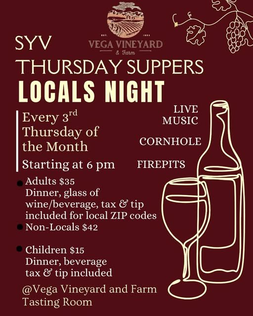Local's Night - Vega Vineyard