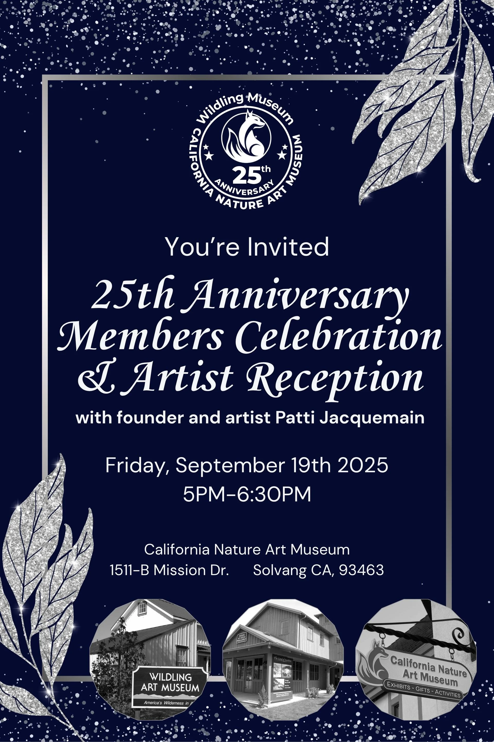 CalNAM 25th Anniversary Members Celebration & Artist Reception