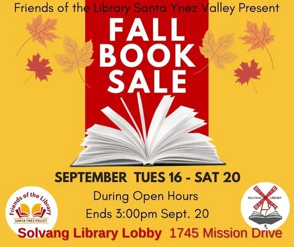 Fall Book Sale - Solvang Library