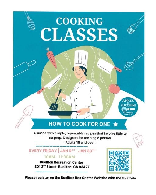 Cooking Classes for One or Two