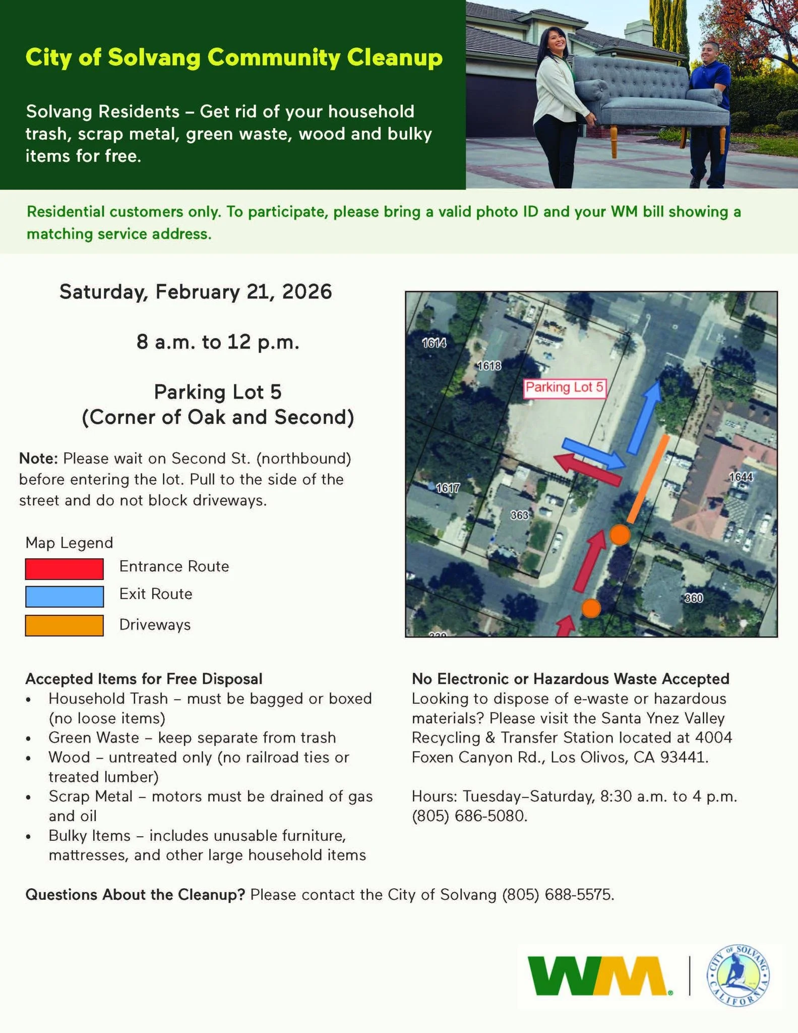 Solvang City Community Cleanup