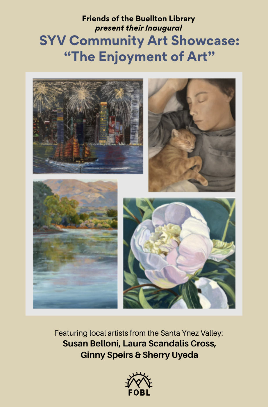 SYV Community Art Showcase - Wine &amp; Cheese Artist Reception