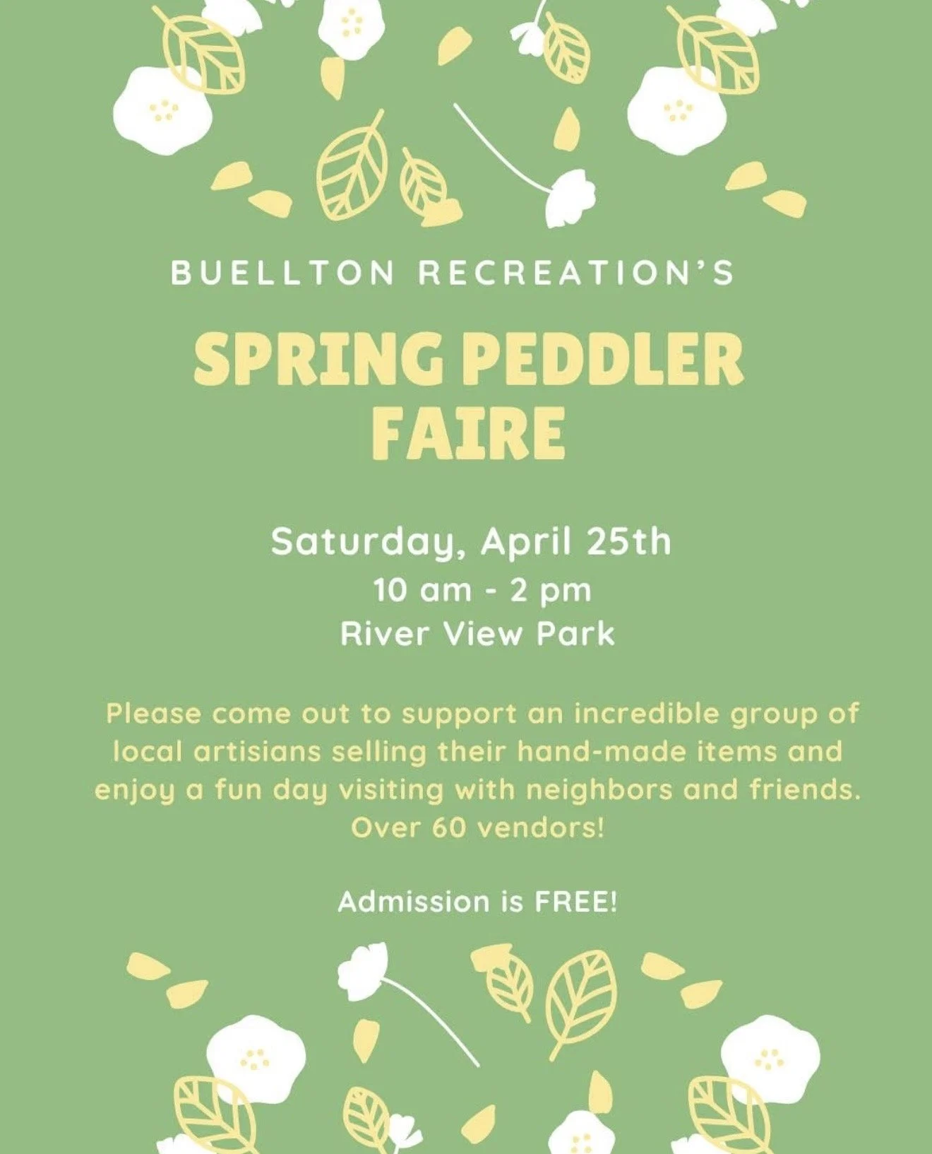 Spring Peddler Faire