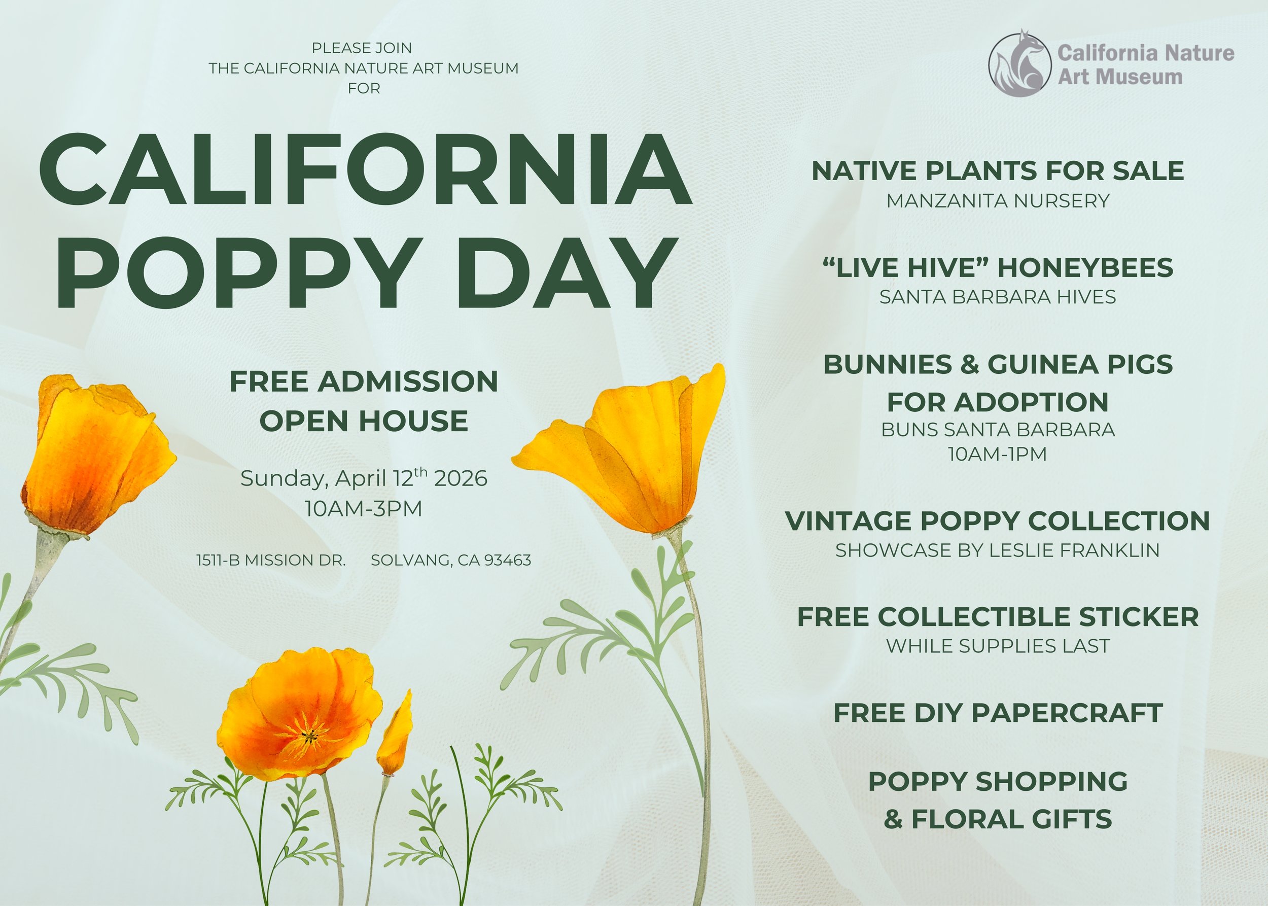 California Poppy Day