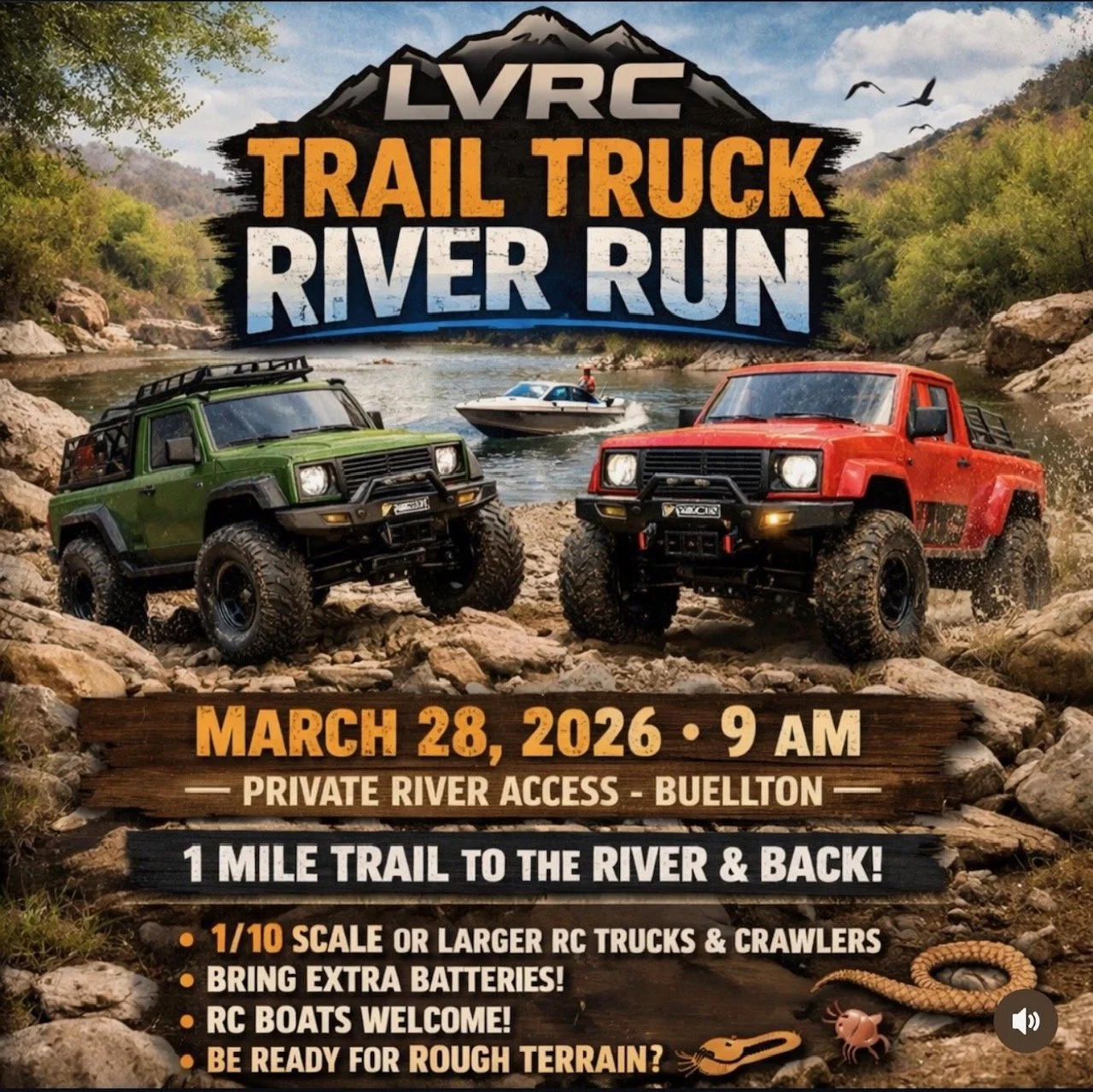 LVRC Trail Truck River Run