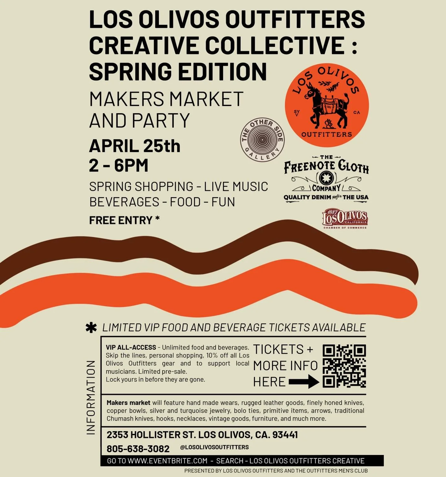 Makers Market and Party - Los Olivos Outfitters