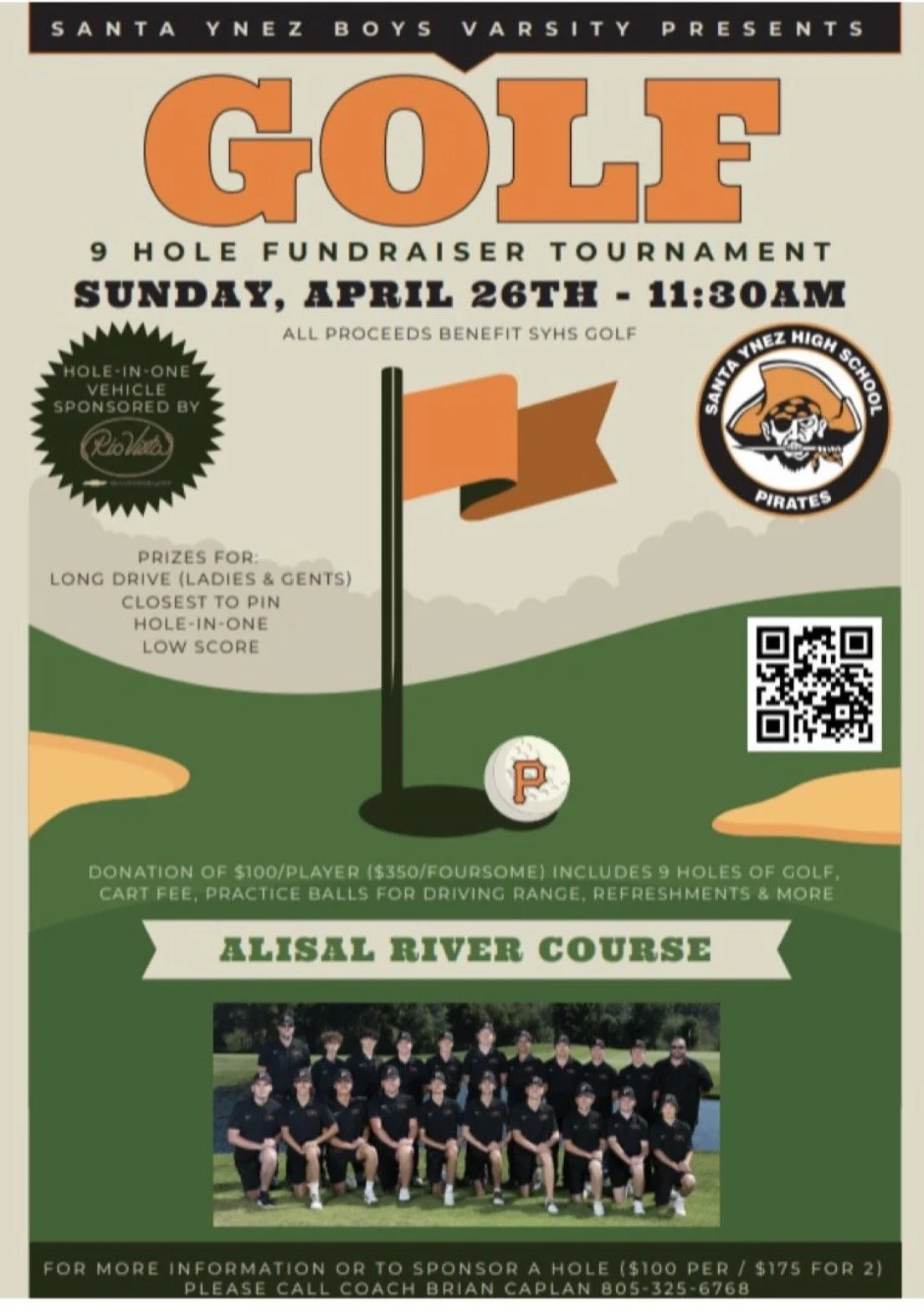 Pirate Golf Fundraiser Tournament