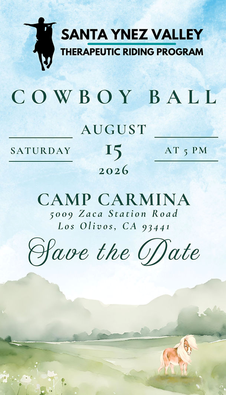 Cowboy Ball - SYV Therapeutic Riding Program