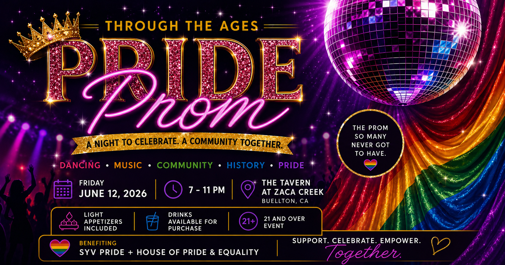 Pride Prom Through the Ages