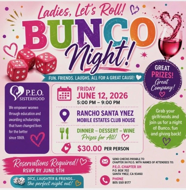 Ladies Bunco Night!